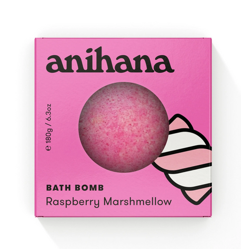 Anihana Bath Bomb - Raspberry Marshmallow