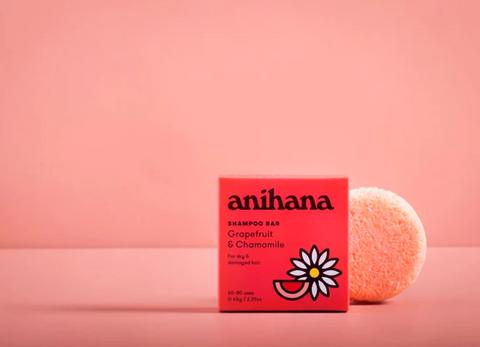 Anihana Shampoo Bar - Grapefruit and Chamomile