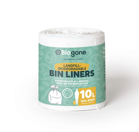 Biogone Biodegradable Bin Liners 10L