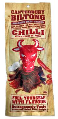 Canterbury Biltong Smokey Barbeque 100g