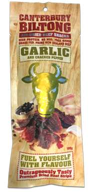 Canterbury Biltong Smokey Barbeque 100g