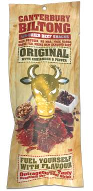 Canterbury Biltong Smokey Barbeque 100g