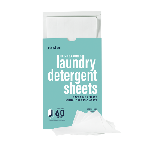 Restor Laundry Detergent Sheets - Fresh Linen Scent