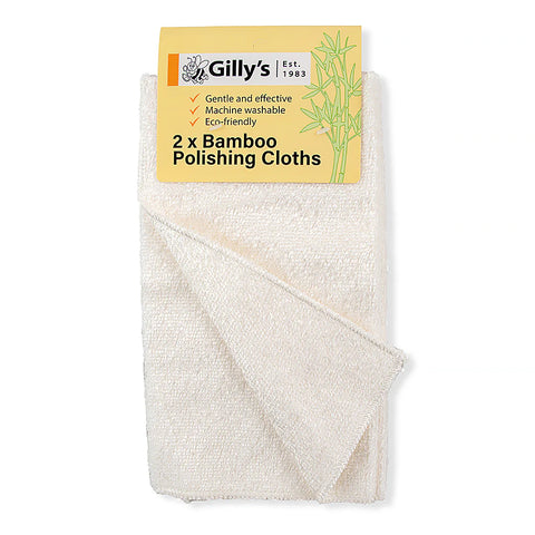 Bamboo Polishing Cloths - Gilly's Australia