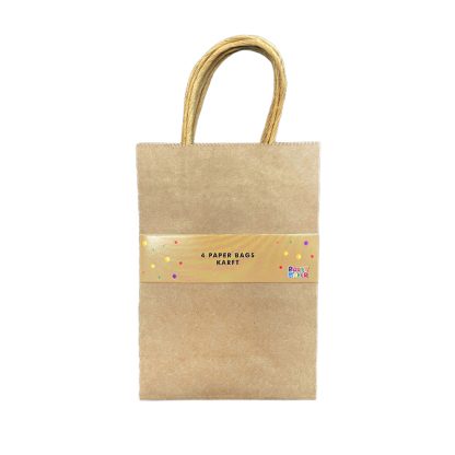 Kraft Paper Bags 4pk