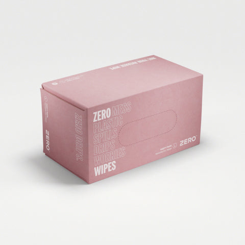 ZERO Baby Dry Wipes Large (60 wipes)