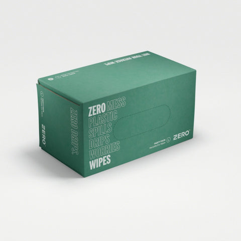 ZERO Dry Wipes for Cleaning (Medium)