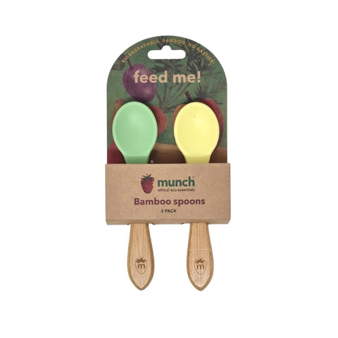 Bamboo Spoons 2pk - Munch Cupboard