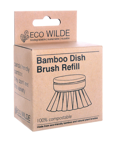 Eco Wilde Bamboo Dish Brush Head