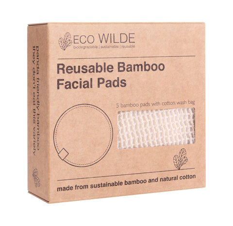 Eco Wilde Reusable Bamboo Cotton Facial Pads