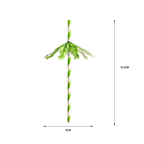 Paper Straws - Coconut Tree